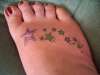 Foot Stars tattoo