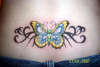 another butterfly tribal tattoo