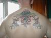 partly completed tattoo
