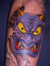 mask tattoo