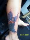 CoverUp Aquarius Fairy tattoo