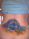 wave tattoo