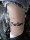 Heather tattoo