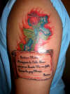 cross tattoo