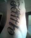 faith tattoo