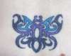 Butterfly Tramp Stamp tattoo