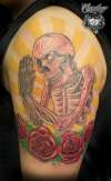 Day of the dead-Dia de los muertos tattoo