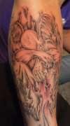 Back of Family Tree tattoo