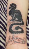 Black Cat tattoo