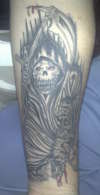 Death Reaper tattoo