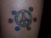 Peace tattoo