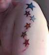 Stars tattoo