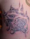 Eagle/Snake tattoo