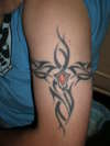 tribal arm band thingy tattoo