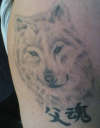 Wolf Rememberence tattoo