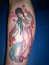 Geisha tattoo