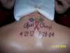 My Angel/breast cancer tattoo