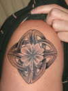 Shoulder Celtic Knot tattoo