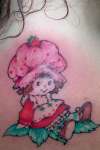 Strawberry Shortcake tattoo