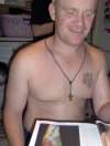 rosary beads. tattoo