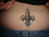 Fleur de lis tattoo