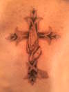 Gothic Cross tattoo