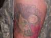 Howling Wolf tattoo