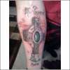Bad ass celtic cross tattoo