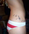 music notes tattoo