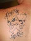 Drama... neva cry about it. tattoo