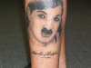 Charlie Chaplin tattoo