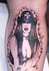 cowgirl tattoo