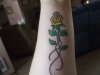 my yellow rose tattoo