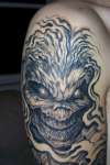 Eddie from Iron Maiden tattoo