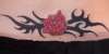 Rose n Tribal tattoo