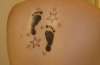 Babys footprints tattoo