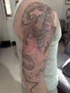 Start of sleeve 2! tattoo
