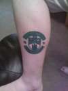 Hiberninan FC Badge tattoo