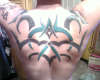 Tribal Back tattoo