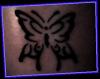 Tribal Butterfly tattoo
