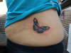 Moms Butterfly tattoo