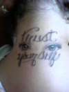 TRUST YOURSELF tattoo