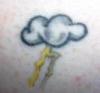 Isolated Thunderstorm tattoo