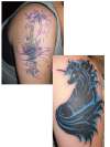 Three Time Cover Up tattoo