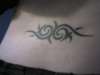 on me lower back tattoo