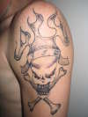 FTW Skull tattoo