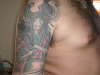 Japanese Geisha Warrior tattoo