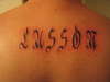 Lusson tattoo