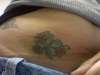 clover/flowers tattoo