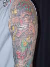 Crazy Jester tattoo